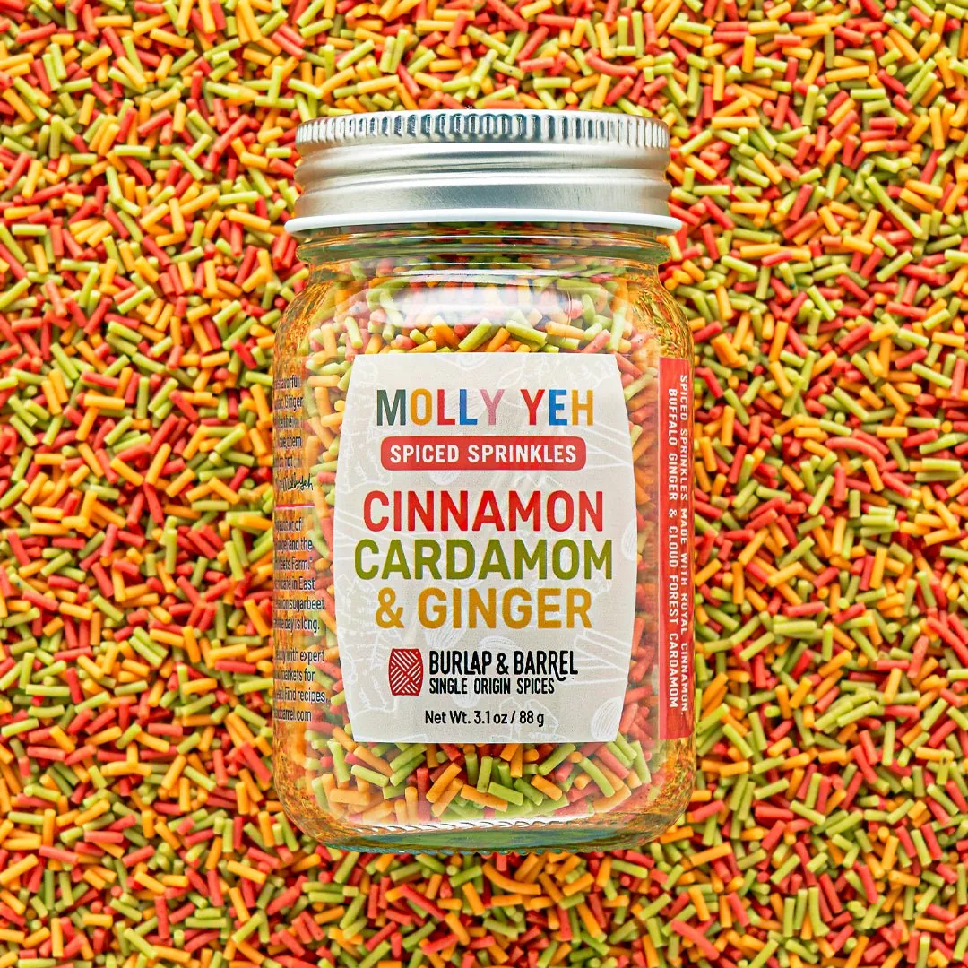Burlap & Barrel Cinnamon Cardamom & Ginger Spiced Sprinkles