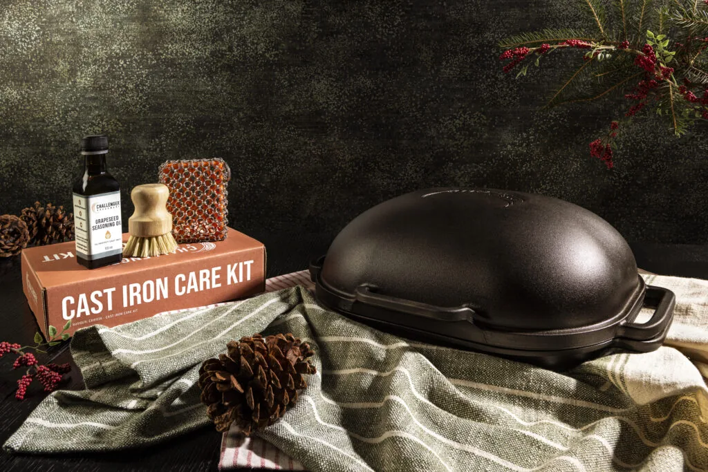 Challenger Bread Pan + Cast Iron Care Kit