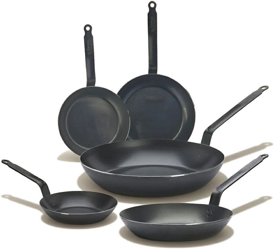 De Buyer Blue Carbon Steel Fry Pan