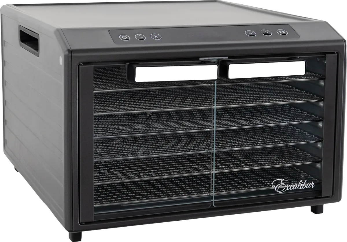 Excalibur 6-Tray Select Digital Dehydrator, Stainless Steel
