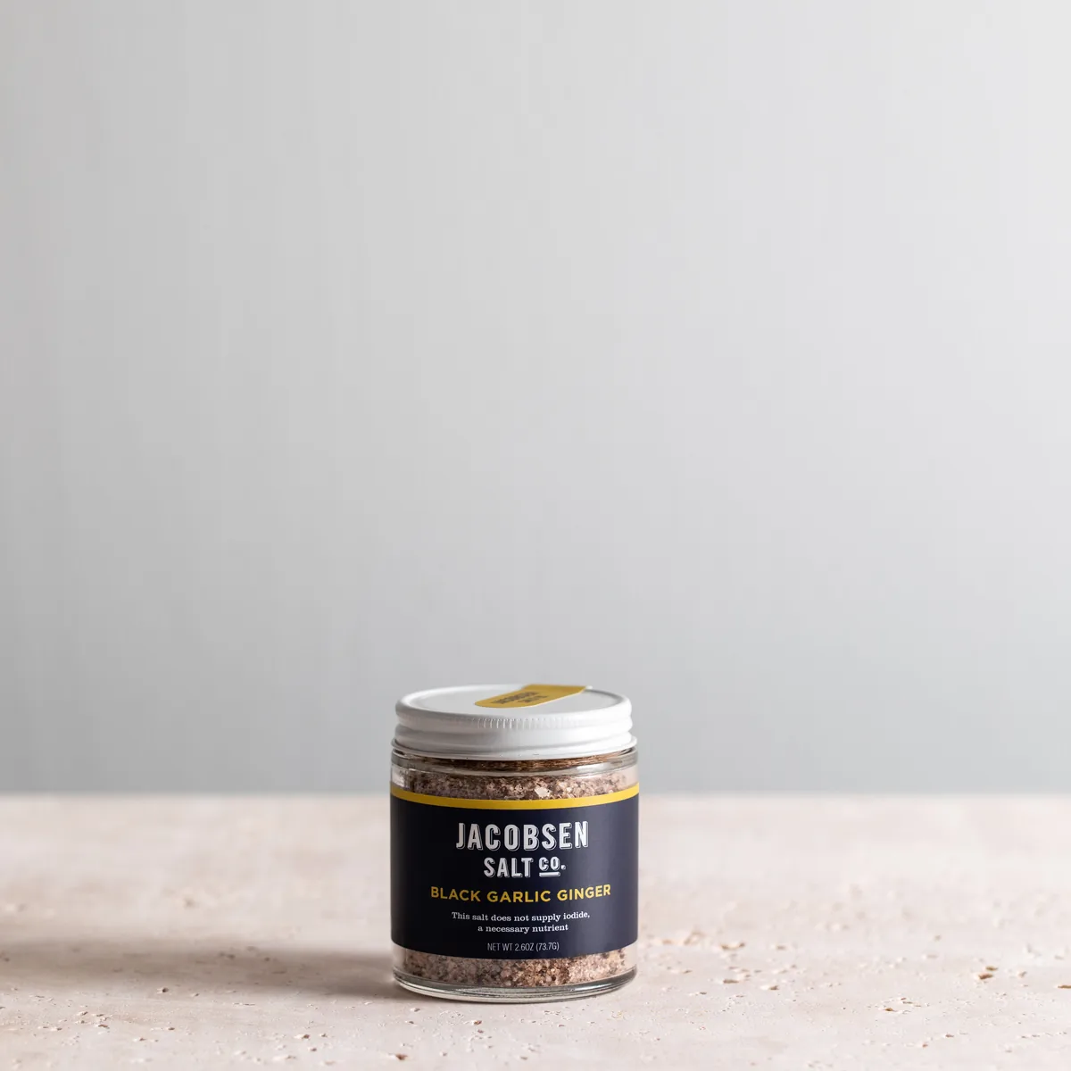 Jacobsen Salt Co Infused Black Garlic Ginger Salt