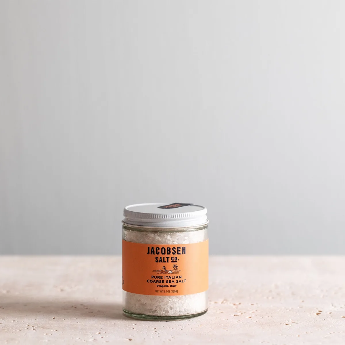 Jacobsen Salt Co Pure Coarse Sea Salt Refill Jar