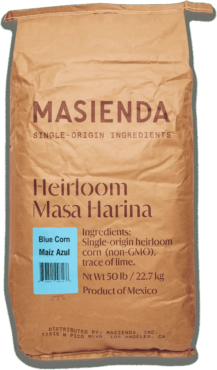 Masienda Heirloom Corn Masa Harina, Blue Corn