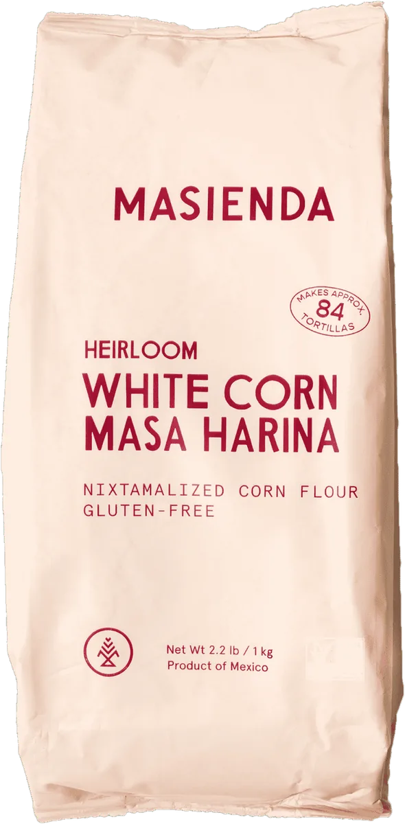 Masienda Heirloom Corn Masa Harina, White Corn