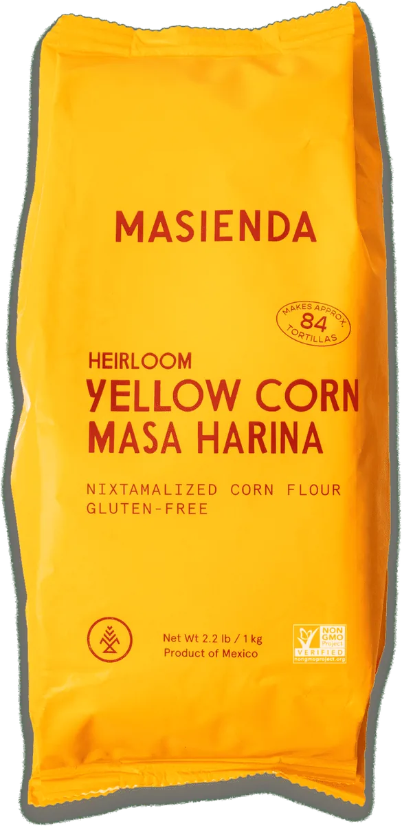 Masienda Heirloom Corn Masa Harina, Yellow Corn