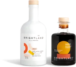 Olive oil and vinegar bottles