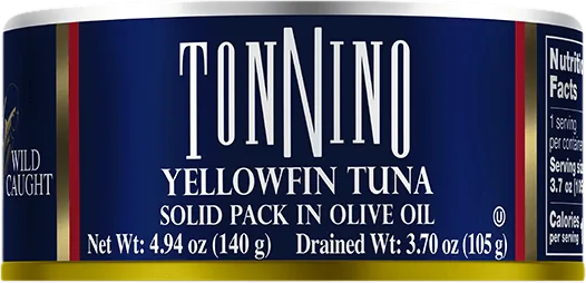 Tonnino Yellowfin Tuna in Olive Oil